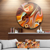 Music Dreams' Abstract Metal Circle Wall Art