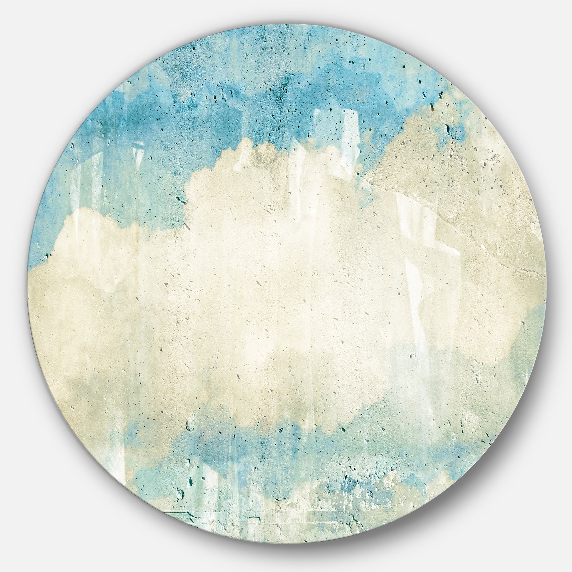 Sky on Wall Texture' Abstract Metal Artwork