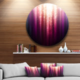 Purple with Magic Light' Abstract Metal Artwork