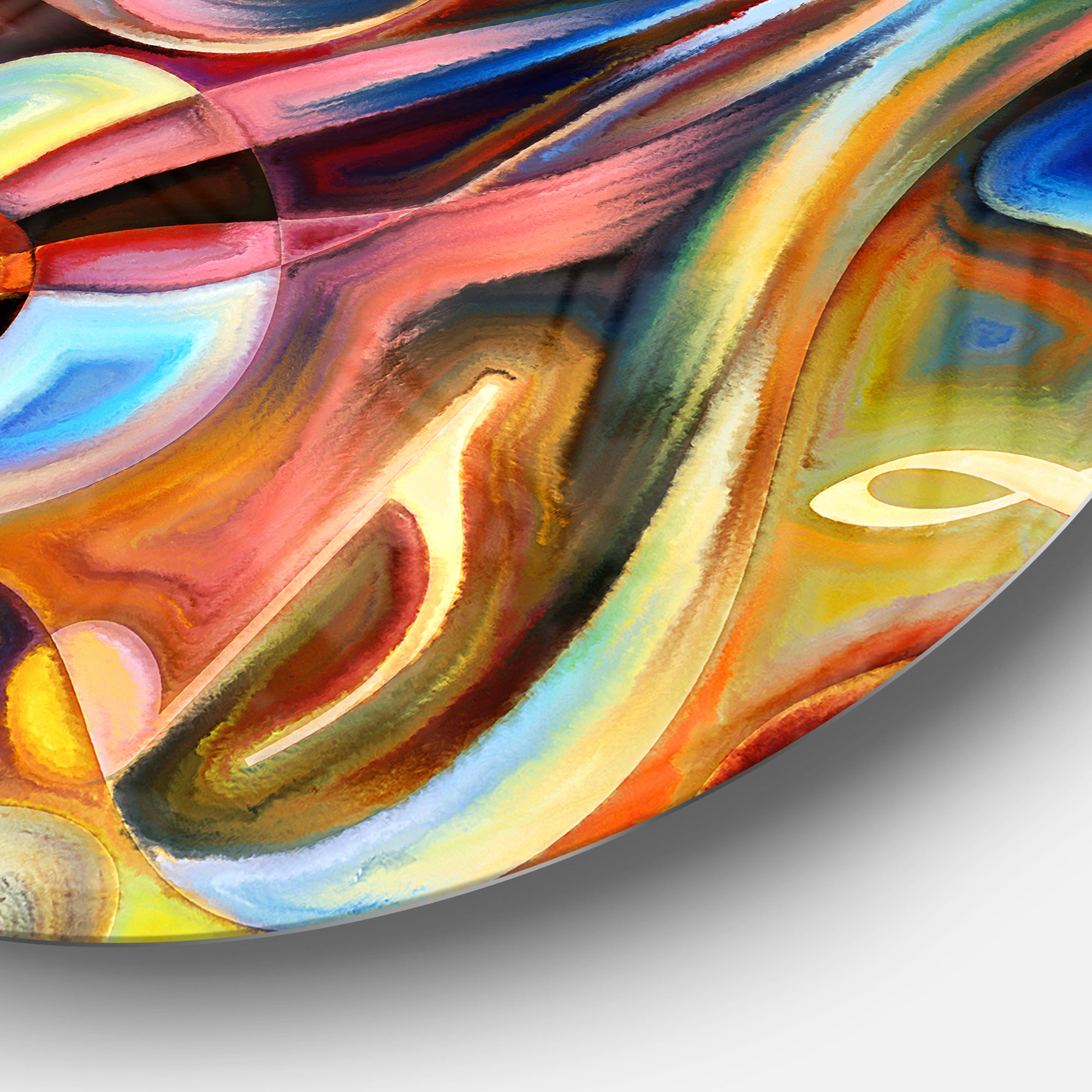 Music beyond the Frames' Music Circle Metal Wall Art