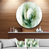 Far Spherical Galaxy Brown' Disc Abstract Circle Metal Wall Art