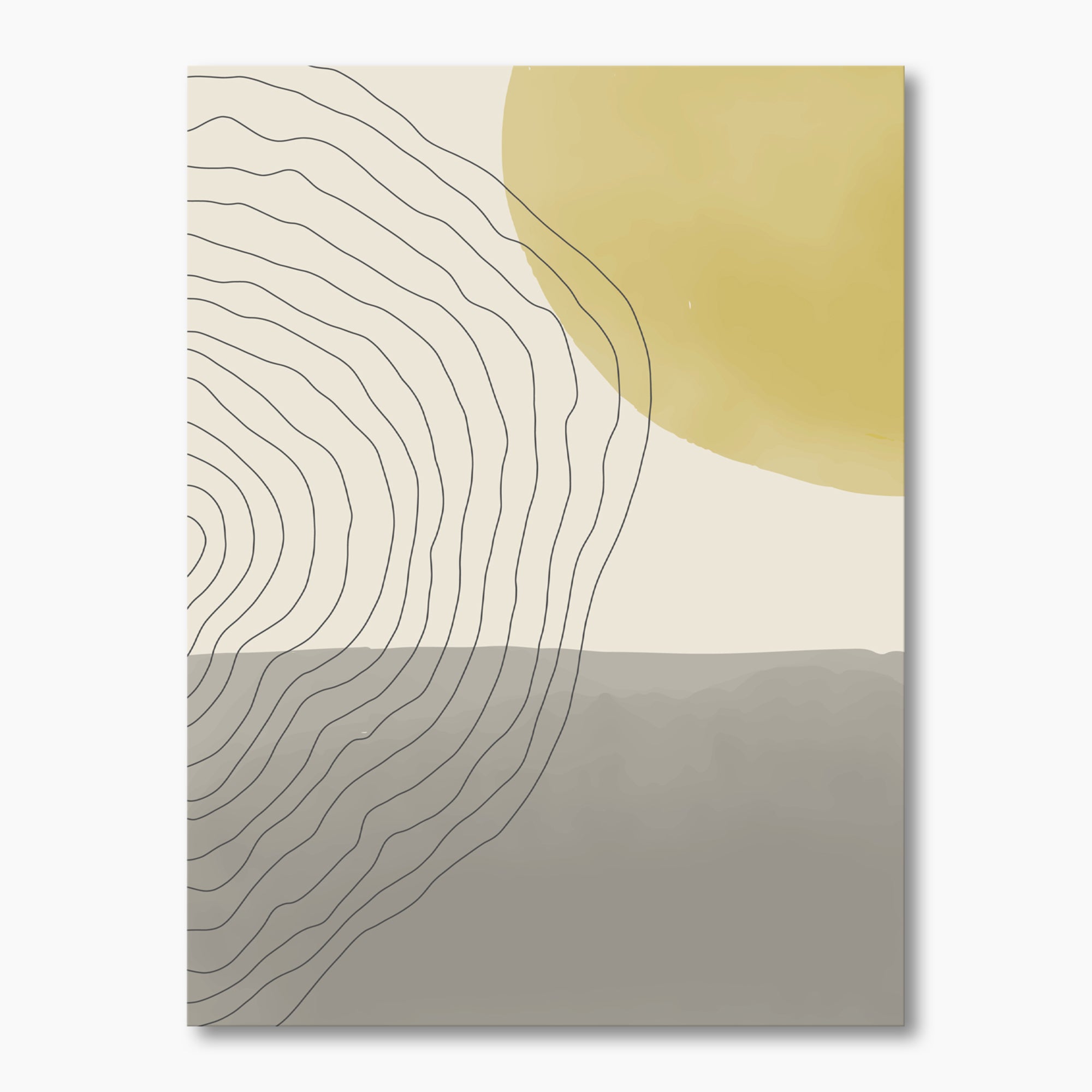 Minimal Geometric Compostions Of Elementary Forms XXXIV Wall Art