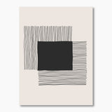 Minimal Geometric Lines And Squares VI Wall Art