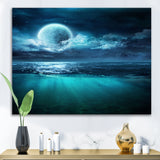 Romantic Moon Over Deep Blue Sea II