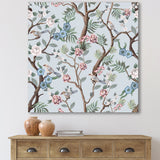 Chinoiserie With Birds and Peonies X
