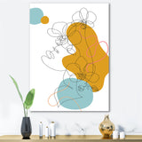 Beautiful Woman One Line Drawing