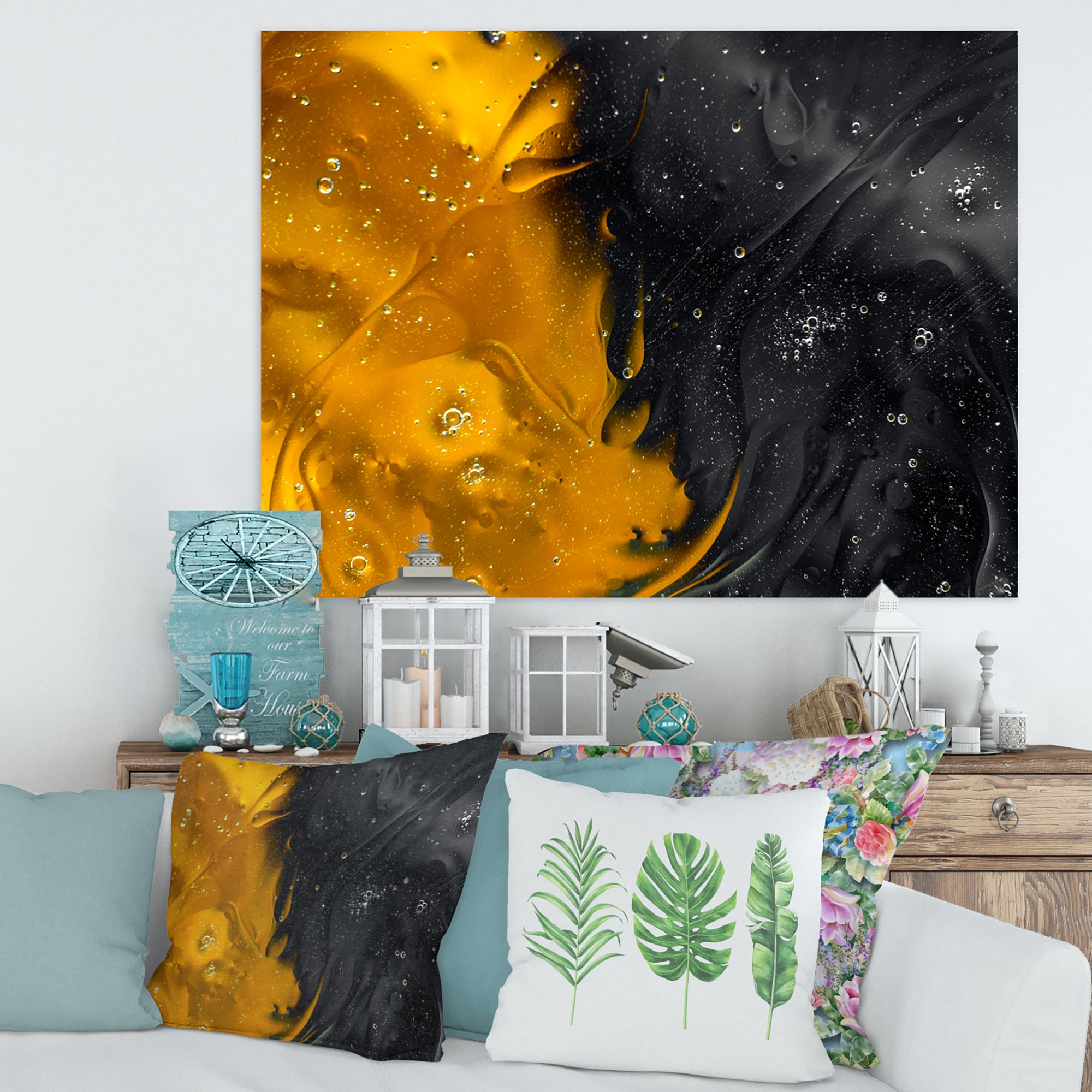 Marriage of Yellow and Black