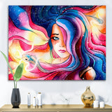 The Girl With The Glowing Hair