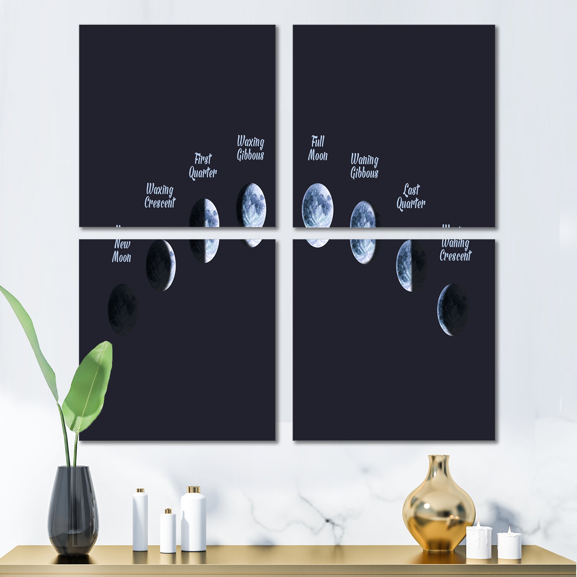 Moon Phases In Space