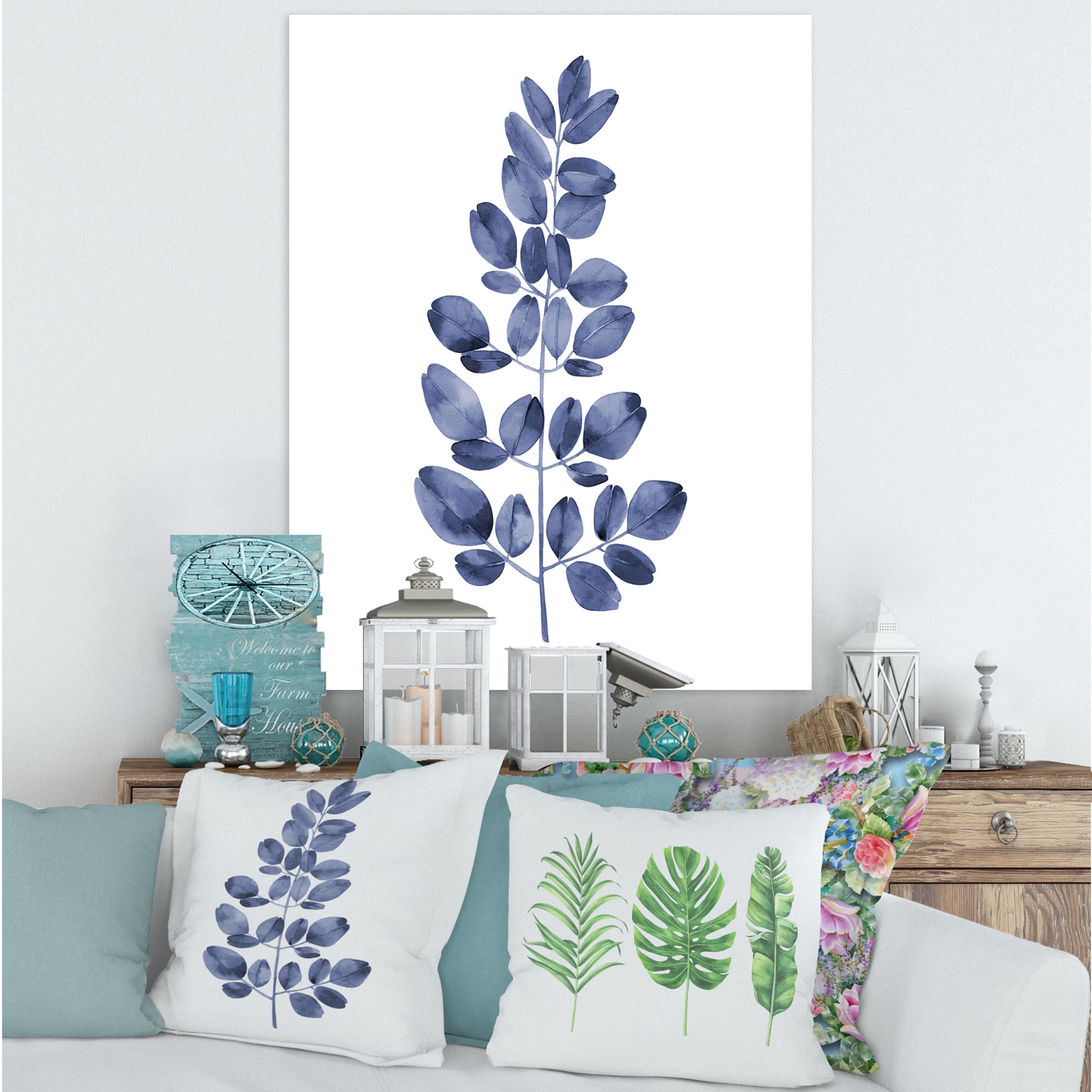 Navy Blue Eucalyptus II