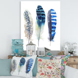 Colourful Boho Feathers I