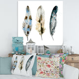 Colourful Boho Feathers V