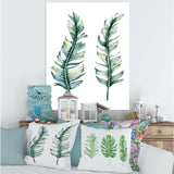 Duo of Tropical Leaves