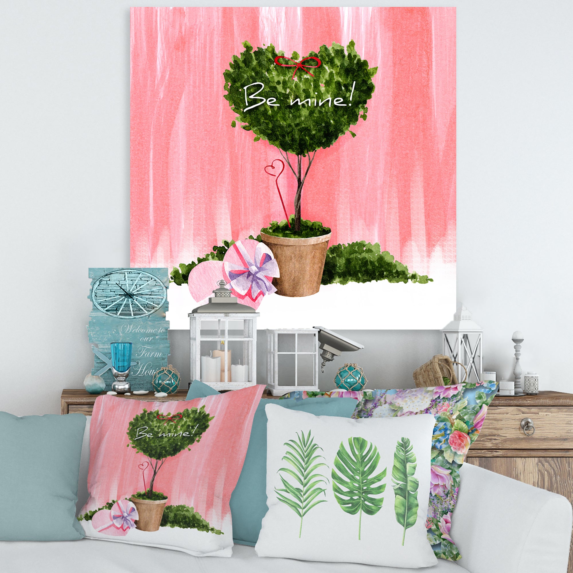Heart Shaped Valentine House Plant