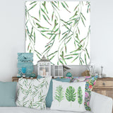 Tropical Green Leaves In Summer Times II