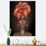 African American Woman with Turban V