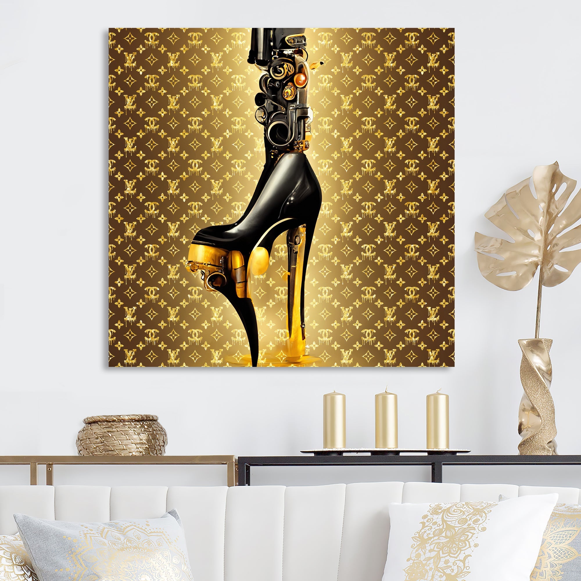 Luxury Brand Bionic Heel IV