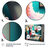 Funny Llama In The Bath IV