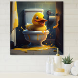 Funny Duckling Missed The Toilet II