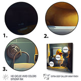 Funny Duckling Missed The Toilet II