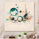 Multi-Color Watercolor Geometric Art II