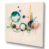 Multi-Color Watercolor Geometric Art II