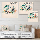 Multi-Color Watercolor Geometric Art II