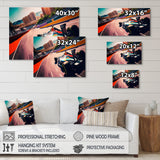 Racing car in Monaco GP III