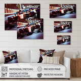 Racing car in Monaco GP II