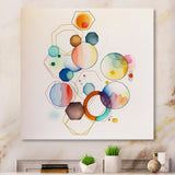 Multi-Color Circular Abstract II