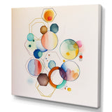 Multi-Color Circular Abstract II