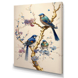 Multicolor Birds On Plum Blossoms Tree VII