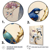 Multicolor Birds On Plum Blossoms Tree VII