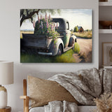 Barn Flower Delivery Truck VII