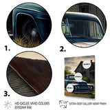 Old American Truck In Barn I