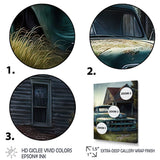 Old American Truck In Barn II