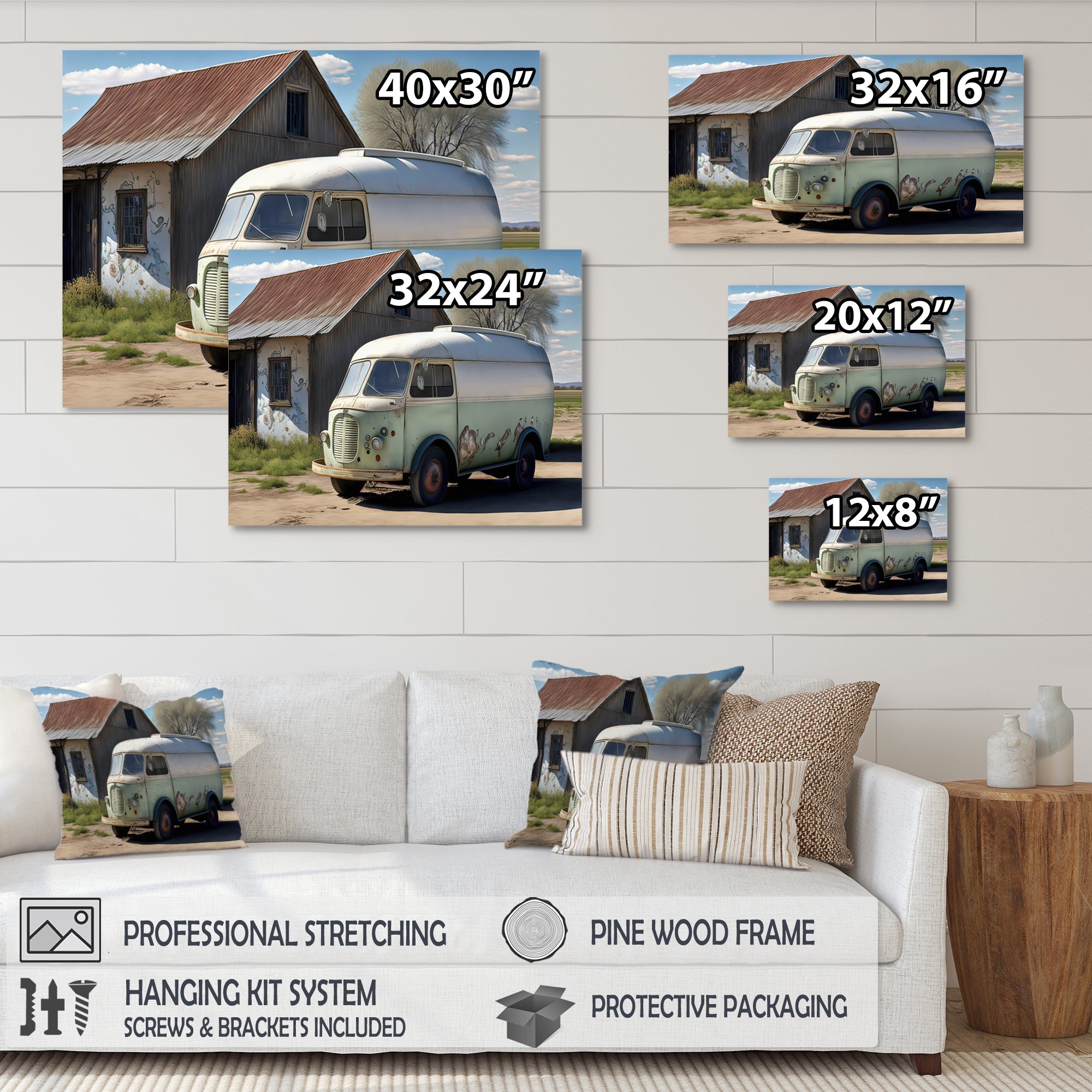 Old Milk Delivery In Barn