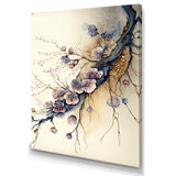 Pink And Plum Cherry Blossom Branch II