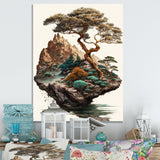 Bonsai Tree On A Rock II
