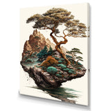 Bonsai Tree On A Rock II