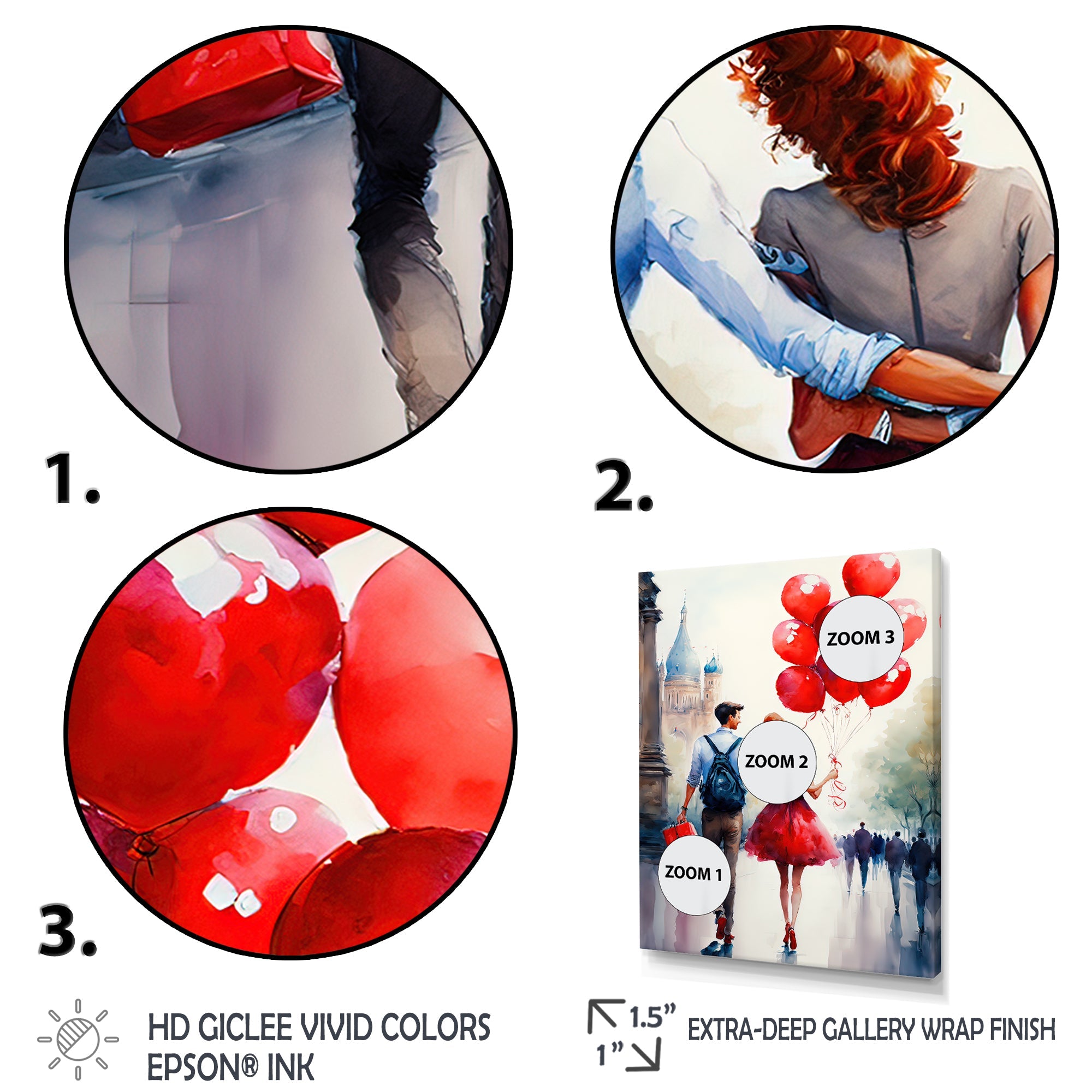 Couples In Love In Paris I