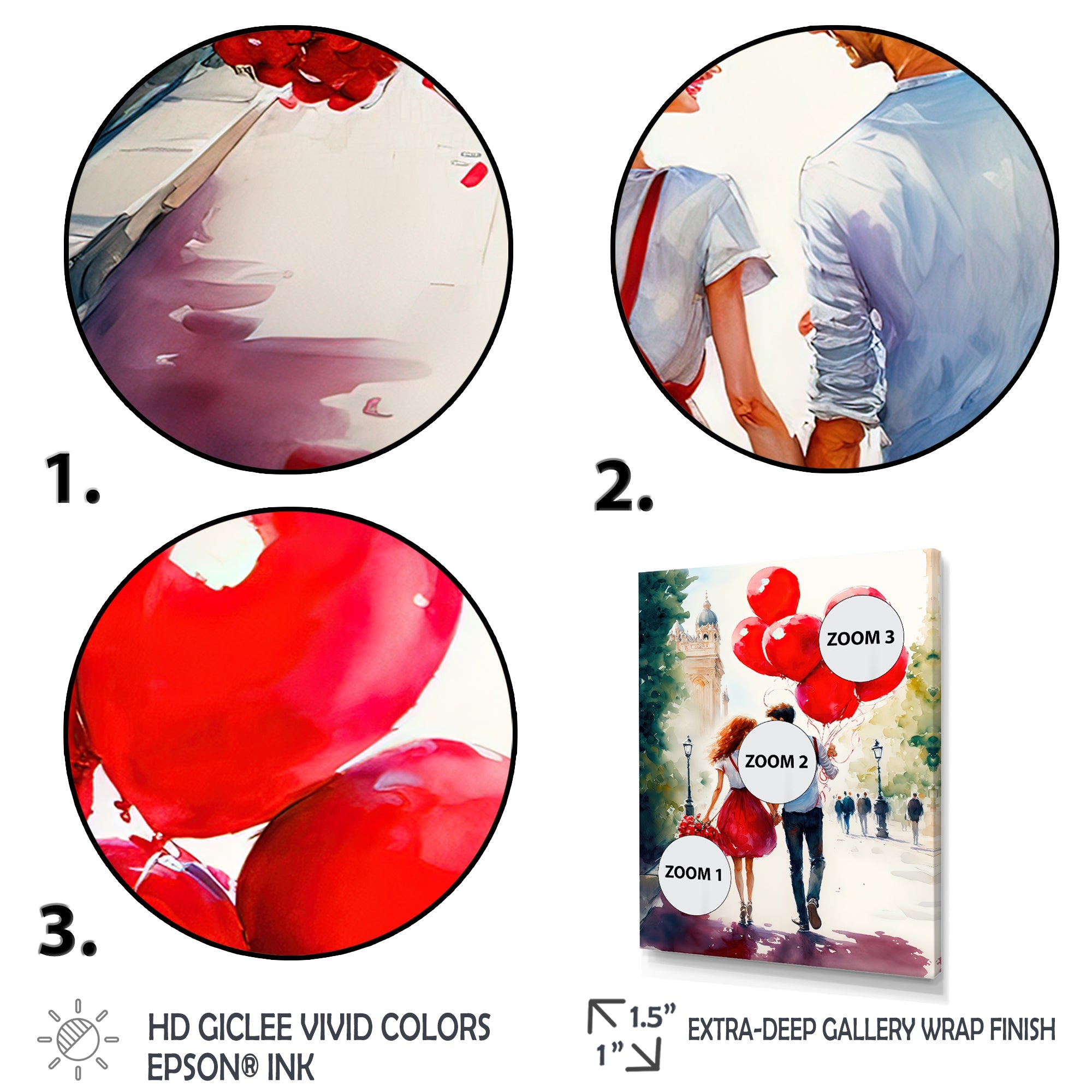 Couples In Love In Paris II