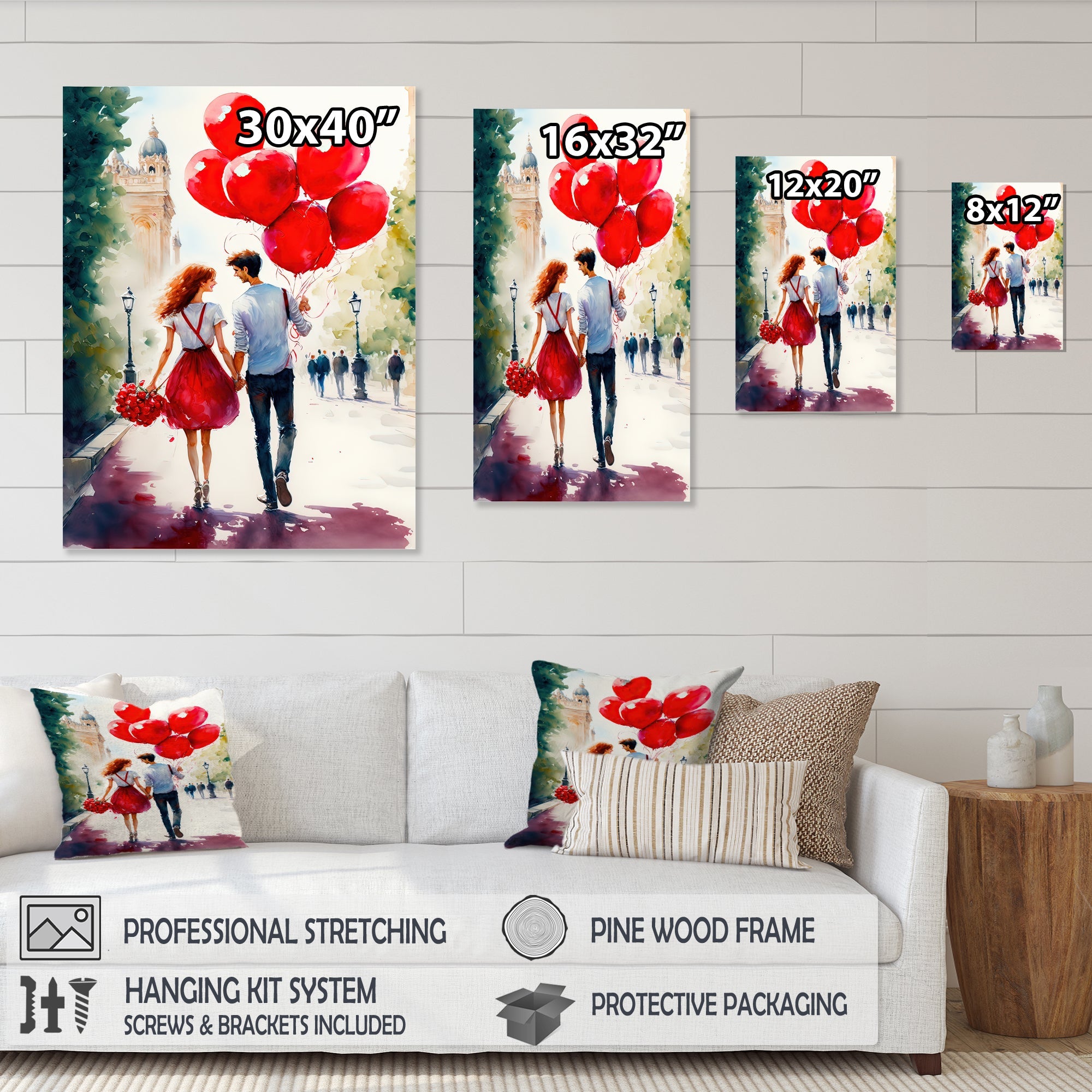 Couples In Love In Paris II