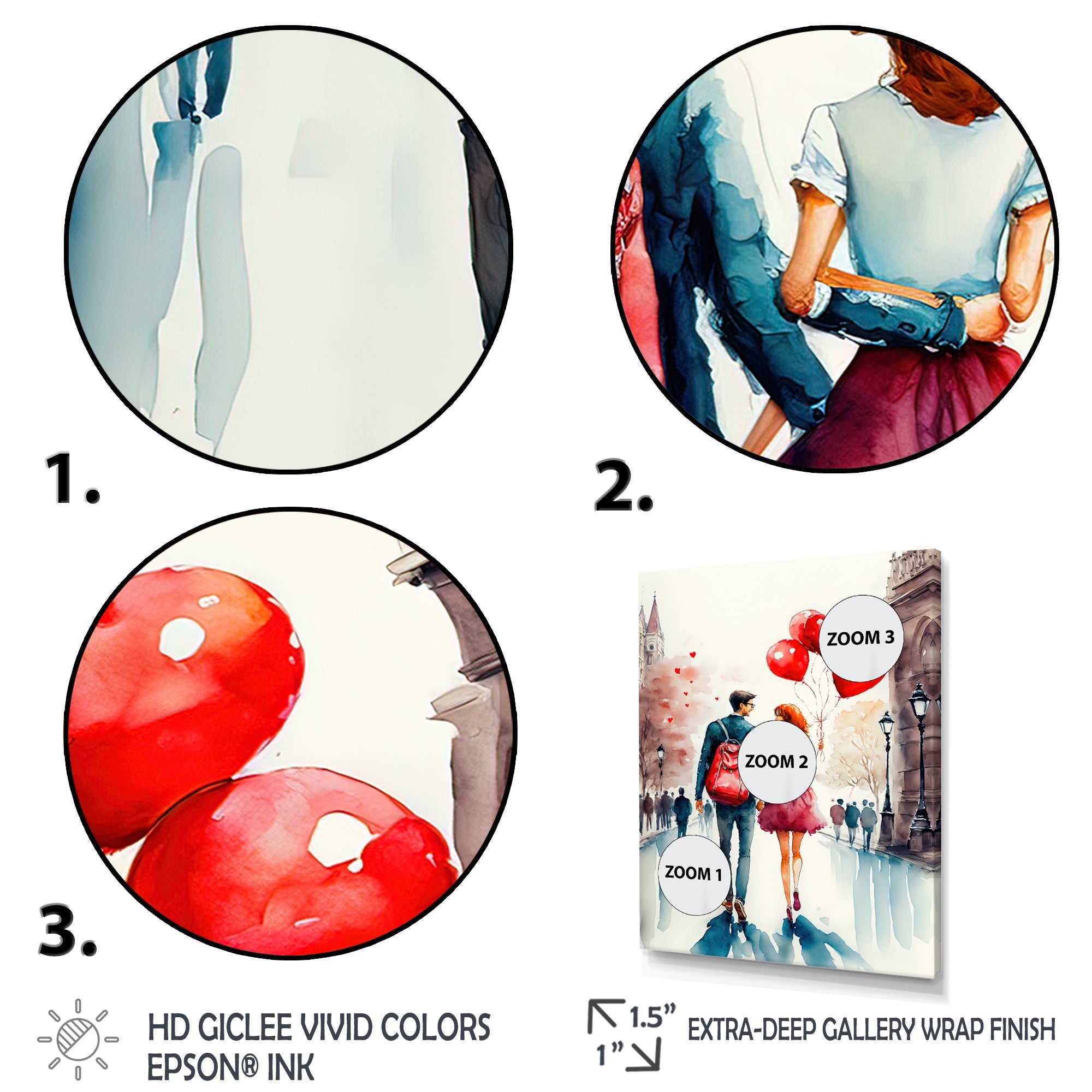 Loving Couple Walking Outdoors