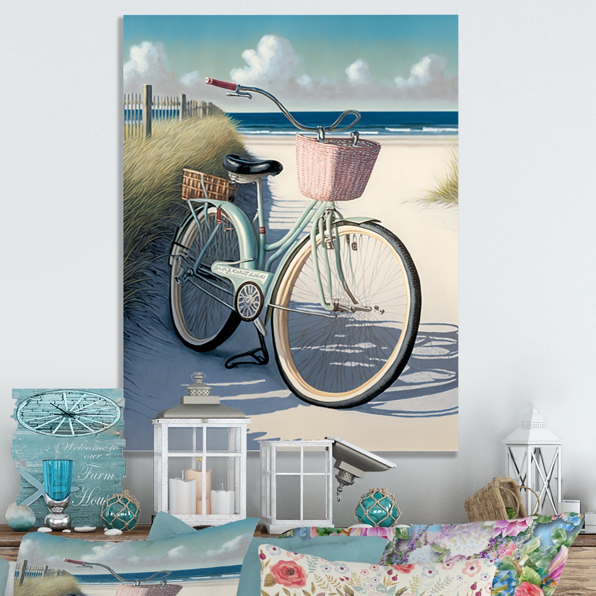 Bicycle At The Beach I