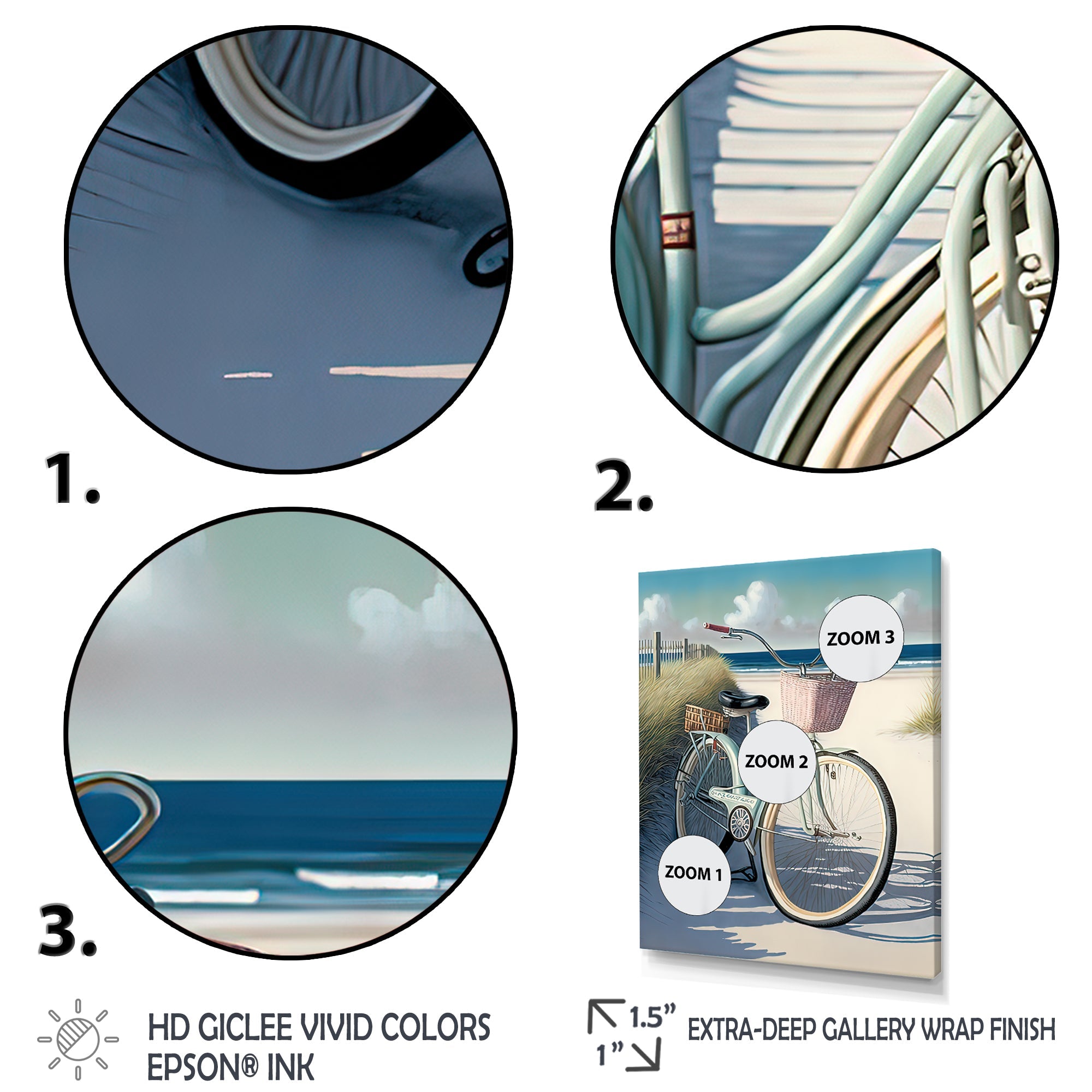 Bicycle At The Beach I