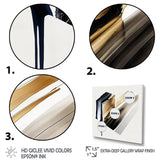 Black And Gold Cubic Expression II