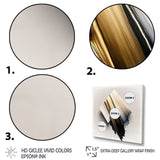 Black And Gold Cubic Expression III