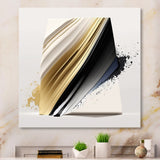 Black And Gold Cubic Expression IV