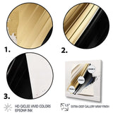 Black And Gold Cubic Expression IV